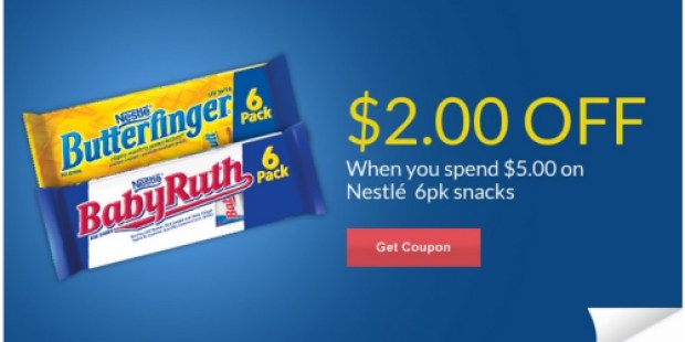 Rite Aid: Nestle Snack Size 6 Pack Candy Only $0.62 Each (After Facebook Coupon)