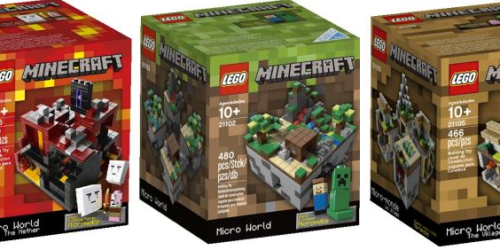 BarnesandNoble.com: Great Deals on LEGO Minecraft Sets (Today Only!) + FREE Shipping