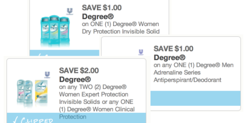 Degree Coupons (Reset?) = Only $0.78 at Walmart