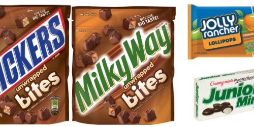 CVS: Snickers Bites, Jolly Rancher Lollipops + More as Low as Only $0.36 Each (Starting 10/20)