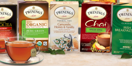 3 FREE Twinings of London Tea Bag Samples (Still Available!)