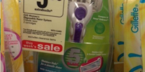 CVS: FREE CVS Brand 5-Blade Razor