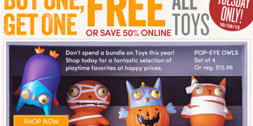 World Market: Buy 1 Get 1 Free ALL Toys In-Store (or 50% Off Online + Extra 10% Off) – Today Only