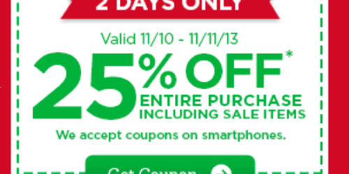 Michaels: Super Rare 25% Off ENTIRE Purchase (Including Sale Items!) Coupon + More