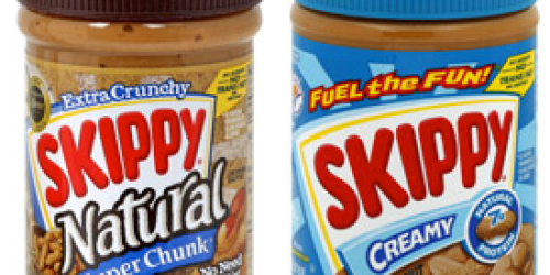 New $0.55/1 ANY Skippy Peanut Butter Coupon = As Low as Only $1.08 Per Jar at CVS (Starting 11/17)