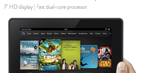 Amazon: FREE $15 Amazon Card w/ Kindle Fire HD 7″ Display Purchase (Today Only)
