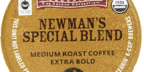 Amazon: 80-Pack of Highly Rated Newman’s Own K-Cups $30.51 (Only $0.38 Per K-Cup!) & More
