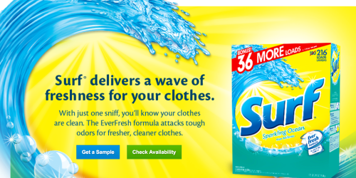 Free Surf Laundry Detergent Sample (Sam’s Club Members Only)