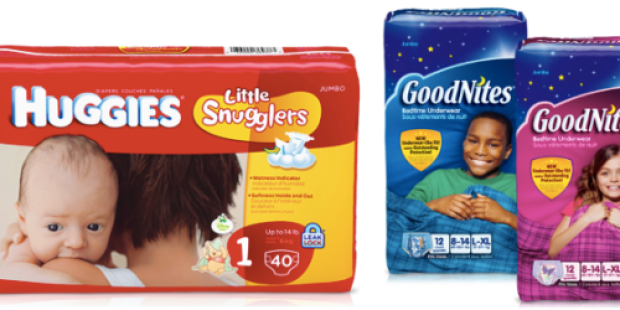 Hopster: High-Value $3/1 Huggies Little Snugglers Diapers and $3/1 GoodNites Underwear Coupons