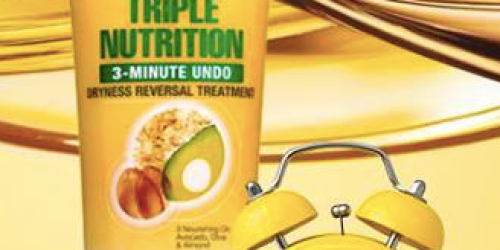 FREE Garnier Triple Nutrition Hair Care Sample