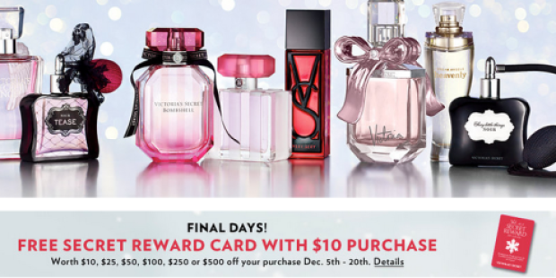 Victoria’s Secret: *HOT* Full-Size Perfume, Perfume Gift Set, Slipper Socks, Secret Reward Card, & Possible Panty Only $35 + FREE Shipping