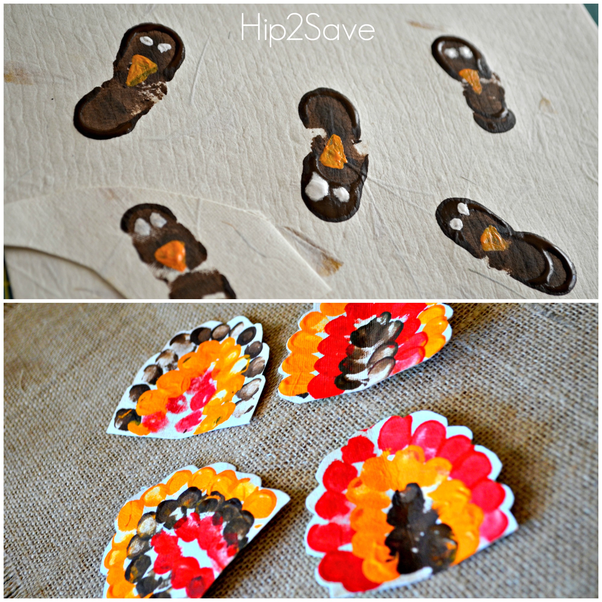 Thumbprint turkey instructions