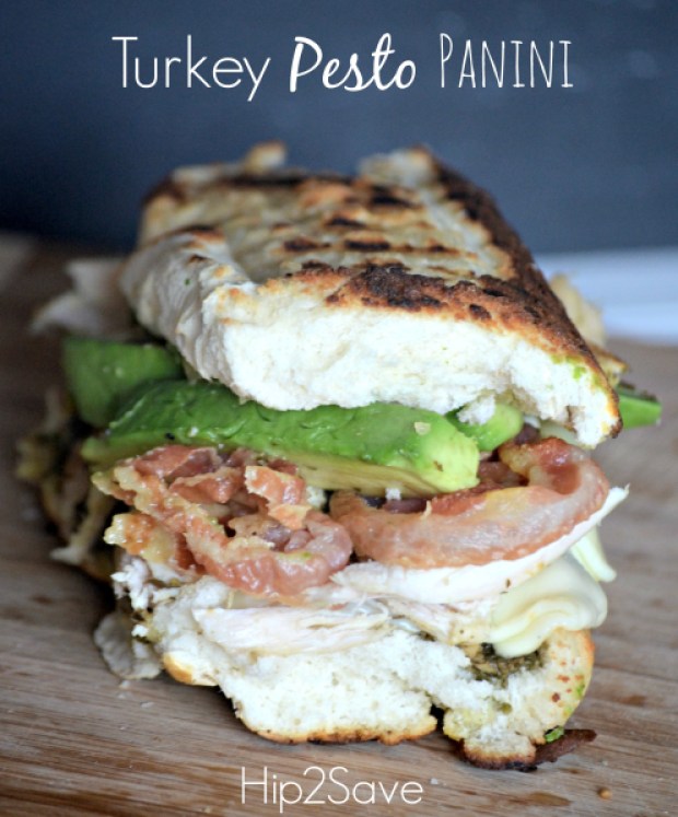 Turkey Pesto Panini Hip2Save