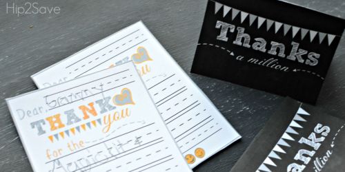 Free Printable Thank You Cards