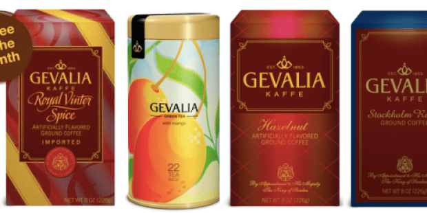 Gevalia: Buy 1 Get 1 Free Coffee & Tea + Free Shipping Today Only = As Low As $3 Shipped Per Box