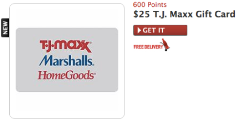 My Coke Rewards Members: $25 TJ Maxx Gift Card Only 600 Points (While Supplies Last!)