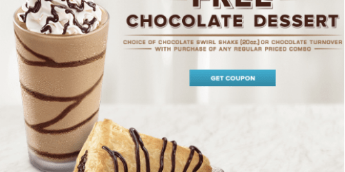 Arby’s: FREE Chocolate Shake or Turnover with ANY Regular Price Combo Purchase (Valid 12/4-12/10)