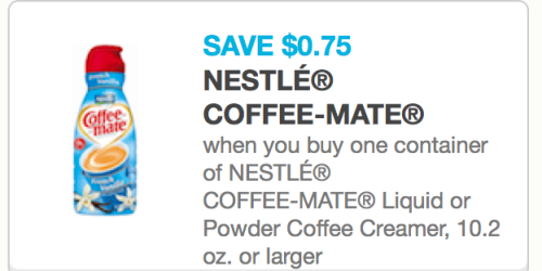 3 High Value Coffee-Mate Creamer Printable Coupons = Awesome Deals at Target & Walgreens