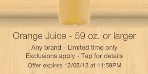 Ibotta: Rare $0.75/1 Orange Juice 59 oz+ Offer