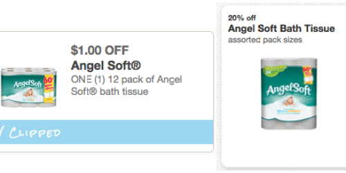 Target: Angel Soft Bath Tissue Only 32¢ Per Double Roll