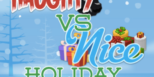 Swagbucks: Naughty vs. Nice Team Challenge – Register Today (Win up to 525 Swag Bucks!)