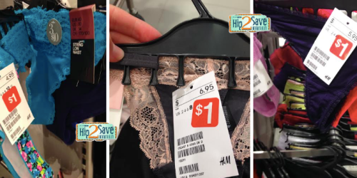 H&M: Panties on Clearance for Only $1 In-Store (+ FREE $6 H&M Gift Card Still Available!)