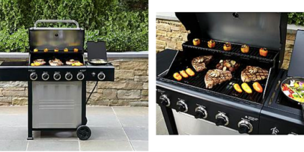 Kmart.com: Kenmore 5 Burner Gas Grill w/ Side Burner Only $149.97 + Free Store Pick-Up (Reg. $299.99!)