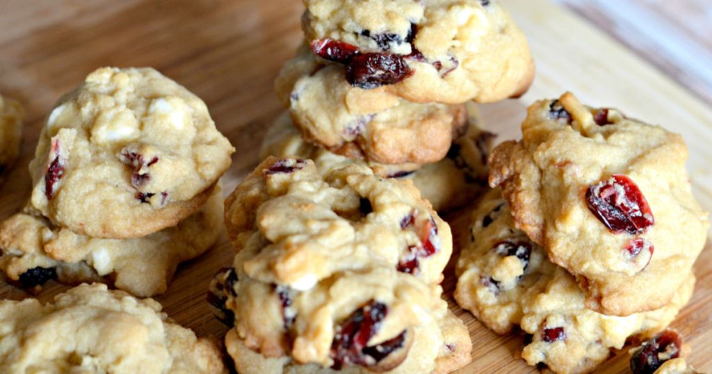 white chocolate cranberry cookie recipe