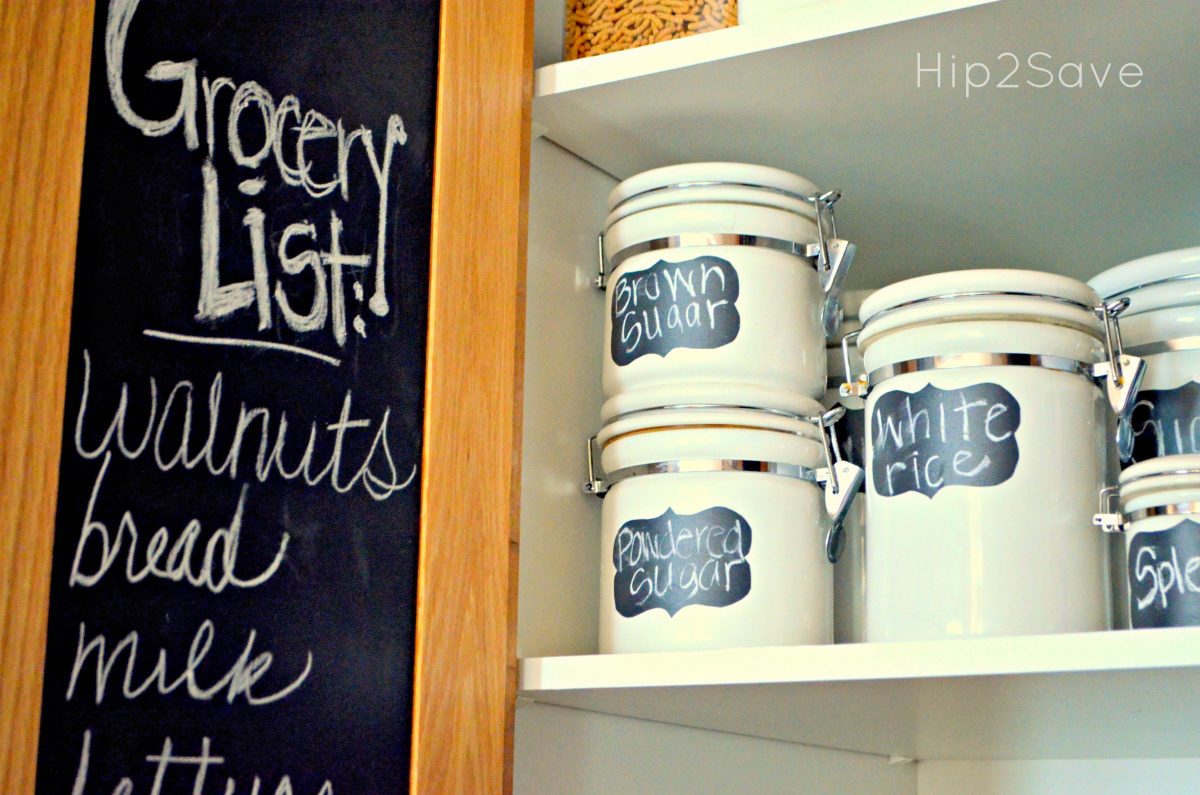 Canisters for organizing dry goods Hip2Save