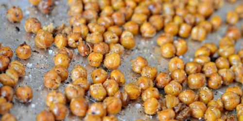 Crunchy Roasted Chickpea Snack Recipe