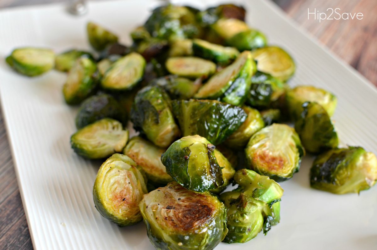 Easy Roasted Brussels Sprouts