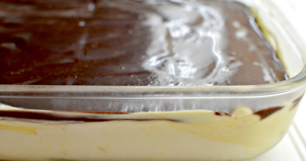 easy graham cracker eclair cake recipe – in a baking dish