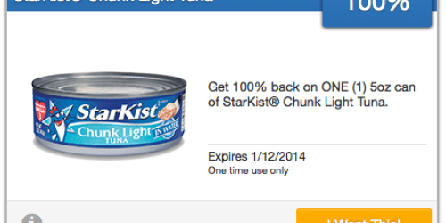 SavingStar: FREE StarKist Chunk Light Tuna
