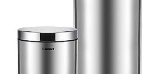 Sears.com: Cuisinart 30 Liter Stainless Steel Step Can (+ 5 Liter Bonus Can) Only $29.97 – Reg. $99.99