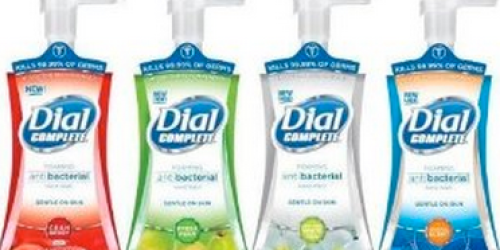 Walgreens: Dial Complete Foaming Hand Soap Only 50¢ Each (Starting 1/19 – Print Your Coupons Now!)