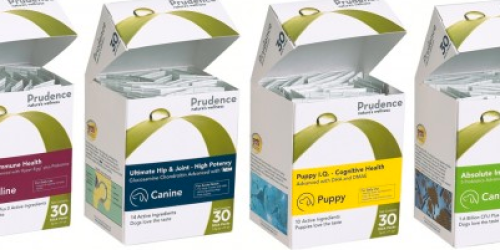 Free 7 Day Sample of Prudence Pet Supplements