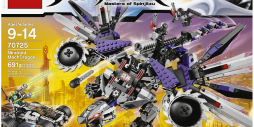 Amazon: LEGO Ninjago Nindroid MechDragon 691-Piece Set $69.99 Shipped (Reg. $89.99 – Best Price)