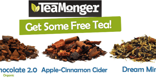 3 FREE Samples of TeaMonger Tea