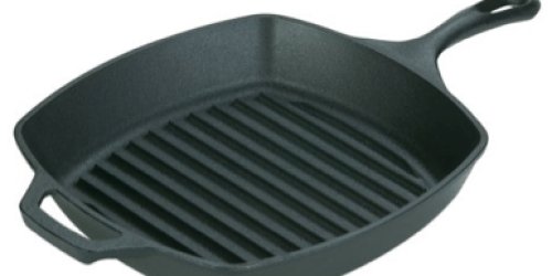 Amazon: Highly Rated Lodge 10.5″ Pre-Seasoned Square Grill Pan Only $14.22 (Reg. $24.95)