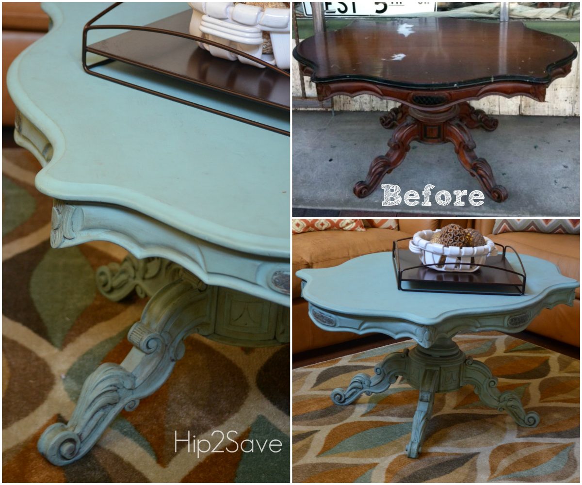 Coffee Table Makeover Hip2Save