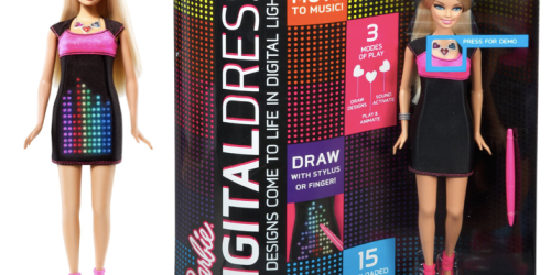 Amazon: Barbie Digital Dress Doll Only $18.69