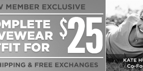 Fabletics: 50% Off First Outfit (New Members Only) = Complete Activewear Outfit Only $24.97 Shipped