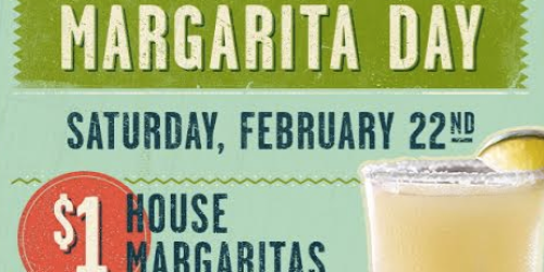 On The Border Mexican Grill & Cantina®: $1 House Margaritas (Tomorrow Only) + Endless Enchiladas