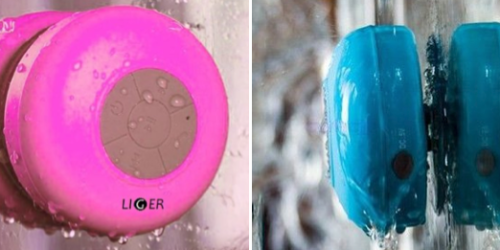 Amazon: Liger Waterproof Bluetooth Shower Speaker & Hands-Free Speakerphone Only $18.95 (Reg. $59.95!)