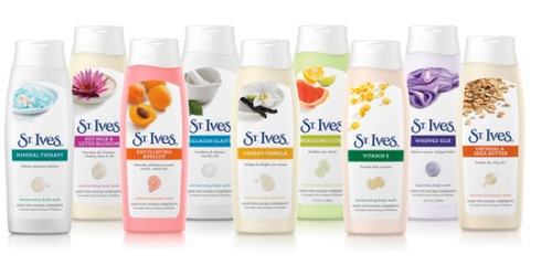 Rite Aid: St. Ives Body Wash Only 56¢ Each Starting March 2nd (Print Coupon Now)