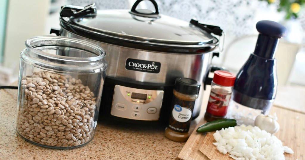 ingredients for slow cooker beans