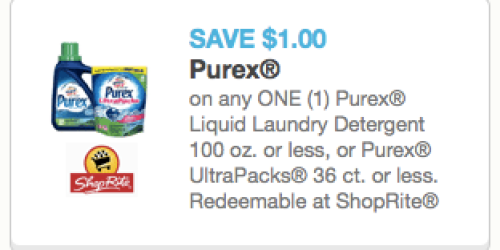 *HOT* $1/1 Purex Laundry Detergent Coupon = Even Sweeter Deals at CVS, Walgreens & Rite Aid