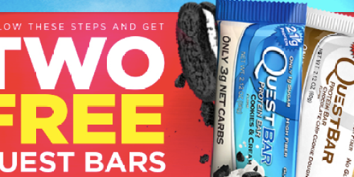 FREE QuestBar Protein Bar (Available Again!)