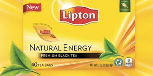 FREE Lipton Natural Energy Tea Sample (Available Again!)