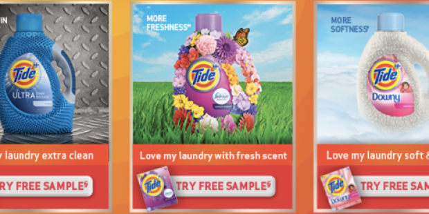 FREE Tide+ Collection Mini Laundry Detergent Sample